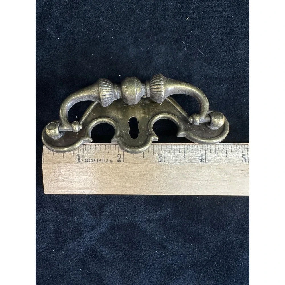 Vintage Brass Drawer Pulls Vintage Hardware MCM 4.5